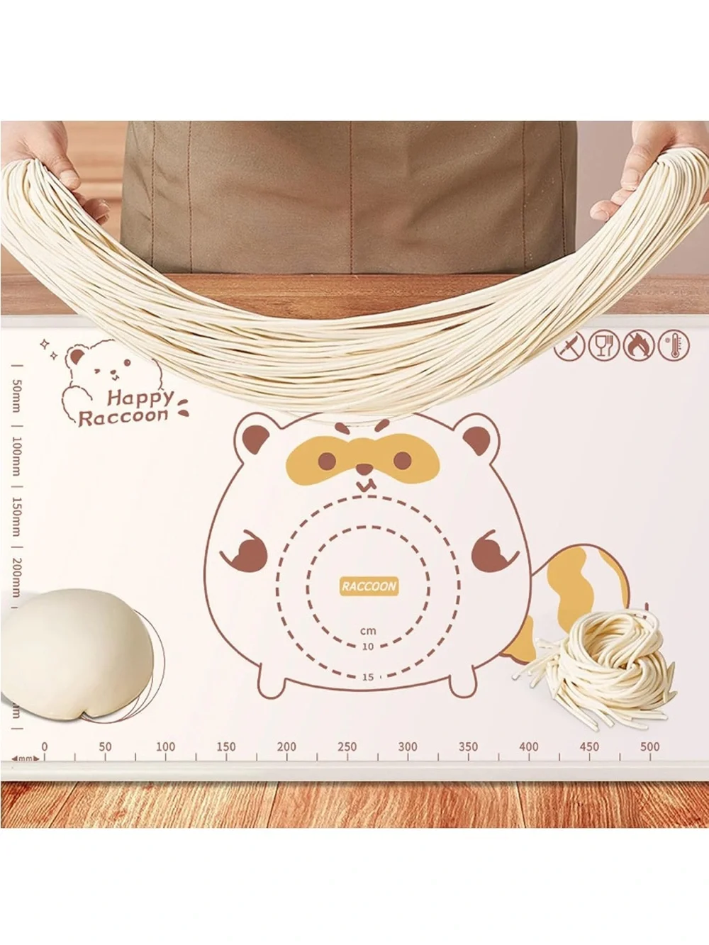 Silicone dough mat